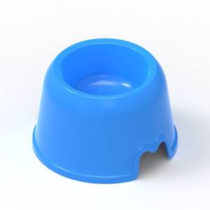 Пластиковая миска для собак породы кокер-спаниель с куполообразной формой для кормления и поения - Product Image 1