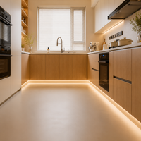 Meubles de cuisine sur mesure, design personnalisé, vente en gros, style moderne de luxe, style Shaker