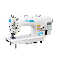 YISUO YS5200-D3 tondeuse automatique à entraînement direct Machine à coudre industrielle à point noué à grande vitesse avec coupe latérale
