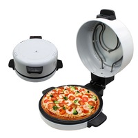 Machine à crêpes électrique automatique multifonctionnelle, facile à nettoyer, antiadhésive, en métal, pour pizza, tortilla, pain arabe