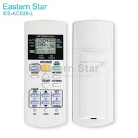 ES-AC028-L 38KHZ A/C prix usine télécommande nouvel ABS et Silicone pour Panasonic AC télécommande affichage LED numérique 17 touches