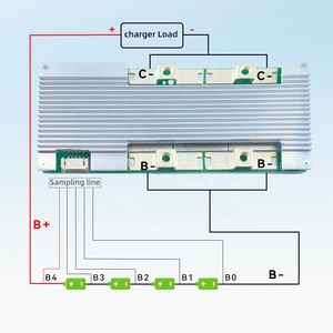 XJ BMS 4S 12V 100A LiFePO4 Lithium Li-ion LFP NCM BMS 12.8V 14.8V hỗ trợ tùy chỉnh bảng bảo vệ hệ thống quản lý pin - Product Image 5