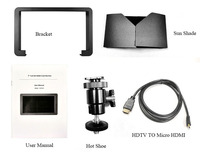7 pouces 4k REFLEX professionnel caméra moniteur 3D-LUT photographie écran externe