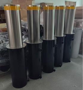 交通安全車両緩和バリア駐車場ボラード電気半自動引き込み式ボラード - Product Image 1