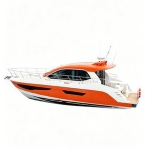 Nuevo Yate <span class=keywords><strong>de</strong></span> Plástico Reforzado con <span class=keywords><strong>Fibra</strong></span> <span class=keywords><strong>de</strong></span> <span class=keywords><strong>Vidrio</strong></span> <span class=keywords><strong>de</strong></span> 38 pies, Lancha Rápida, Barco <span class=keywords><strong>de</strong></span> Pesca, Barco <span class=keywords><strong>de</strong></span> Recreo, Embarcación <span class=keywords><strong>de</strong></span> Rescate Equipada con Twin River - Product Image 1