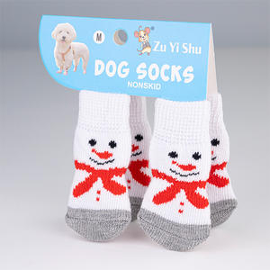 Chaussettes antidérapantes de style Noël 2026 pour petits chiens, chaussettes antidérapantes pour chiots avec poignées, protection des pattes pour chiens de <span class=keywords><strong>petite</strong></span> et moyenne <span class=keywords><strong>taille</strong></span> - Product Image 6
