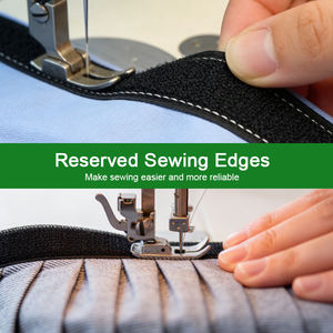 Cintas de gancho y bucle tejidas sin adhesivo para máquina de coser, cierres para accesorios de ropa, soporte OEM ODM - Product Image 6