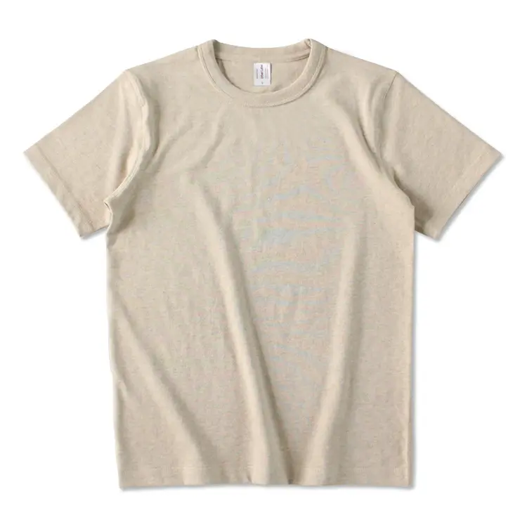 Benutzer definierte atmungsaktive T-Shirt Druck Baumwolle Plain Rundhals-T-Shirt für Männer
