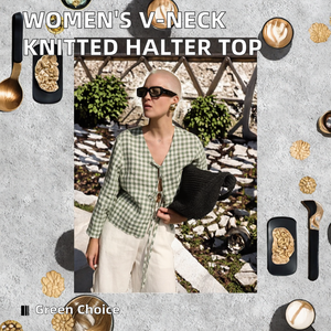 เสื้อแขนกุดคอกลมถักแบบลำลองสำหรับผู้หญิงคุณภาพสูงระบายอากาศได้ดีเป็นมิตรกับสิ่งแวดล้อมพร้อมเสื้อแขนกุดสั้น - Product Image 2