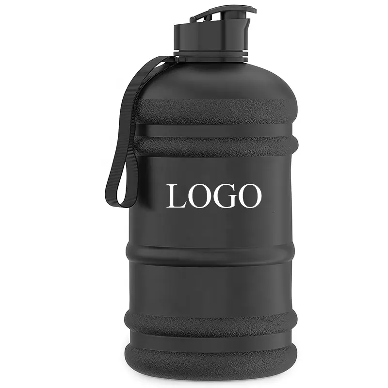 Customize 74 oz Jug Half Gallon Water Bottle 2.2 Liter Water Jug Gym Workouts Matte Sports Bottle Water BPA FREE