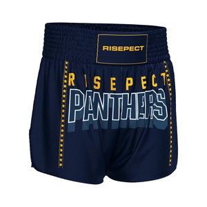 Shorts de Muay Thai Personalizados al por Mayor Unisex, Shorts de Boxeo Tailandés MMA, Sublimación OEM, Ropa de Artes Marciales - Product Image 3