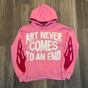 Sweat-shirts pour hommes fabriqués par le fabricant, vêtements de rue personnalisés, broderie, lavage à l'acide, effet délavé, appliqué brodé, sweat-shirts délavés au soleil - Product Image 2