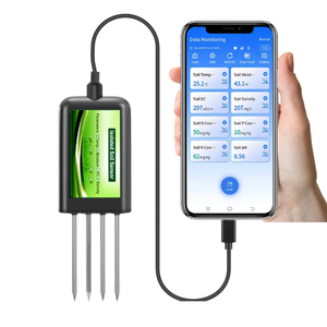 Sensor Multi Parameter Tanah 8-in-1 Pengukur Kelembaban Tanah dan <span class=keywords><strong>PH</strong></span> dengan Antarmuka RS485 Perlindungan IP68 untuk Pemantauan Pertanian SS316 - Product Image 1