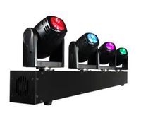 Luz LED de matriz de 4*10W con RGBW y control DMX512, 20 haces de precisión para bares y KTV