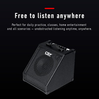 Amplificateur de batterie électronique CSY PM-30A |   Contrôleur de volume indépendant pour batterie et entrée ligne, commutateur Bluetooth |   Égaliseur 3 bandes, 30W RMS / 50W de crête