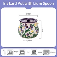Mug Kopi Keramik Embossed Blueberry Twist, Dijual Langsung dari Pabrik, Dilukis Tangan dengan Warna Underglaze, Cangkir Sarapan