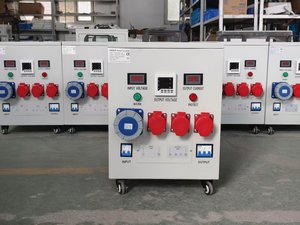 พร้อมตัวแปลงซ็อกเก็ต11KW 15KW การบินอินพุตเฟสเดียว220V เอาต์พุตสามเฟส440V + N เอาต์พุตคลื่นไซน์บริสุทธิ์ - Product Image 4