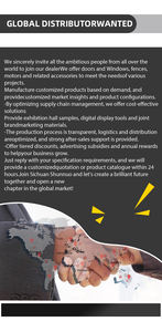 Portes principales pliantes en métal motorisées modernes Porte d'allée automatique en aluminium de haute qualité pour la maison Villa - Product Image 6