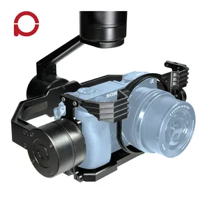 Viewpro 3 eksenli stabilize gimbal, MILC kamera a6000/a6100 serisi kameralar için özel olarak hassas bir hassasiyetle