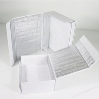 Boîte à gâteau isolée en feuille d'aluminium personnalisée Boîte d'emballage de gâteaux pain chocolat sucré en matériaux écologiques