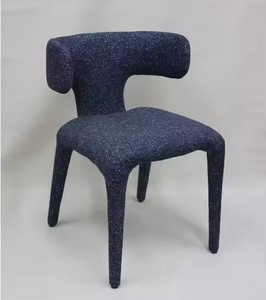 Chaise d'hôtel confortable en velours, mobilier de maison, chaises de salle à <span class=keywords><strong>manger</strong></span>, échantillon gratuit, haute qualité - Product Image 2