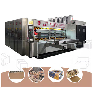 Printer Die-Cutter Corrugated Paper Box Printing Slotting Die Cutting High Quality Machine