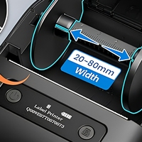 Mini imprimante personnalisée M220 étiqueteuse thermique imprimante d'étiquettes de codes à barres professionnelle machine d'impression d'autocollants pour impression d'autocollants/logos