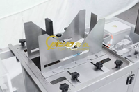 Mini machine d'emballage Doypack pour système semi-automatique alimentaire pour le remplissage de granulés de grains de café épluchés ail pochettes à fermeture éclair