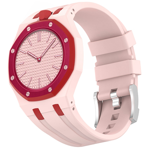 Hot Selling Fashion Personalized Pocket Watch Wholesale Silicone Watch Bands Plastic Quartz Watches for Unisex - Product Image 3