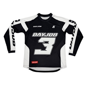 Sublimazione di squadra Design personalizzato da uomo <span class=keywords><strong>moto</strong></span> maglia BMX camicie da corsa a maniche lunghe maglia da cross Streetwear - Product Image 6