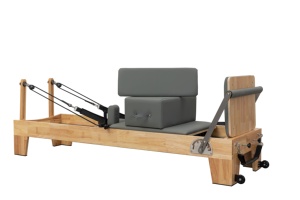 Attrezzatura <span class=keywords><strong>da</strong></span> palestra personalizzata con macchinari in legno di quercia di alta qualità, Reformer Pilates in vendita - Product Image 2