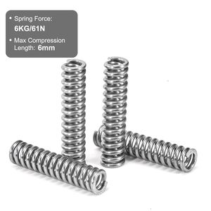 Stainless Steel Coil Compression <strong>Spring</strong> Industrial Use Outer Diameter 6mm Wire Diameter 1.1mm Length 6kg Max Force Pack Of 20 - Product Image 3