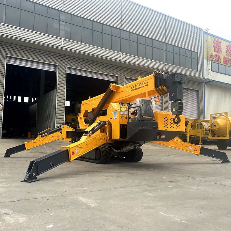 Trailer Type Mini Spider Crane 3