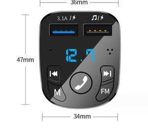 <span class=keywords><strong>C1</strong></span> voiture récepteur voiture FM émetteur chargeur MP3 <span class=keywords><strong>Radio</strong></span> FM <span class=keywords><strong>antenne</strong></span> pour voiture - Product Image 5