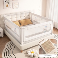 Beiji Baby Anti-Fall Bettgitter-Set aus Oxford-Material, 1,5m/1,8m/2m Längen, Kinderbett-Sicherheitsmodell