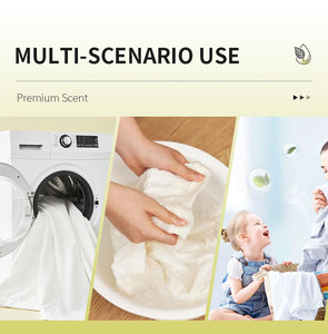 Toptan özel etiket tasarımı çok amaçlı deterjan parfüm koku yıkama konsantre çamaşır deterjanı - Product Image 6