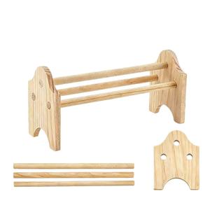 Estante de almacenamiento de madera para herramientas de joyería, organizador de escritorio con soporte para 5 alicates, soporte para herramientas de reparación para manualidades DIY - Product Image 5