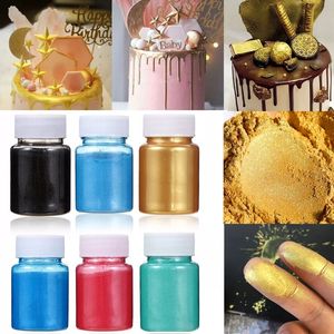 Perles scintillantes de qualité alimentaire, poussière lustrée, paillettes métalliques comestibles pour la décoration de gâteaux de boulangerie, boissons - Product Image 6