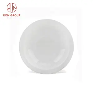 Керамическая миска из чистого белого фарфора, 8, 9, 10 дюймов
