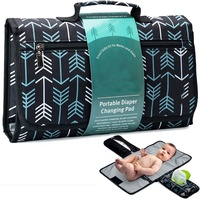 Nouveau Sac à Langer de Luxe en Tissu pour Bébé, Sac à Couches Humides, Matelas à Langer pour Bébé