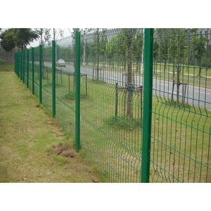 Prix bon marché facile à installer clôture 3d clôture extérieure en métal clôture paysagère de jardin à trois courbes - Product Image 2