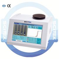 Appareil de point de fusion manuel de haute précision SCITEK avec écran LCD couleur de 7 pouces RT ~ 400 plage de température pour laboratoire