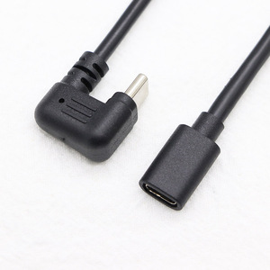 90 grados en forma de U USB C a Micro USB Cable tipo C macho a Micro USB hembra Adaptador convertidor Cable de carga - Product Image 4