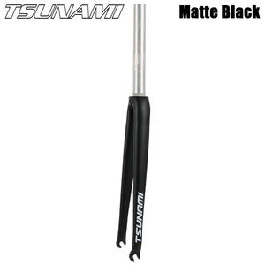 TSUNAMI 700C, horquilla dura para bicicleta de <span class=keywords><strong>carretera</strong></span>, aleación de <span class=keywords><strong>aluminio</strong></span>, fibra semicarbonada, llanta de fibra de carbono rápida, freno de tubo recto, accesorios para bicicleta - Product Image 6