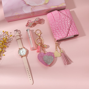 IStapromo <b>Gifts</b> Interchangeable Strap Watch Wallet Corporate <b>Gift</b> Set Women <b>Gift</b> Set for Valentine's Day Christmas Birthday - Product Image 5