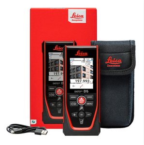 Medidor Láser DISTO D5 de 200m con Clasificación IP54, Aumento de 10x, Garantía de 1 Año, para Topografía y Apuntado en Exteriores - Product Image 1
