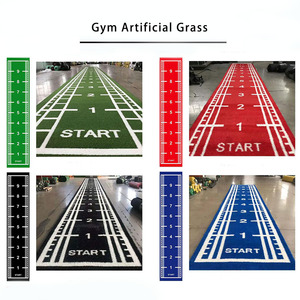 Pelouse artificielle écologique personnalisée de 15mm tapis de gymnastique gazon synthétique pour les terrains de sport de golf en PP et PE - Product Image 4