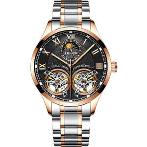 Ailang 8822 New Original Design <b>Watch</b> Men's Double Tourbillon Flywheel Automatic Mechanical <b>Watches</b> - Product Image 6