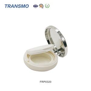 Étui de luxe vide pour fond de teint, boîtier double couche pour poudre compacte pressée - Product Image 5