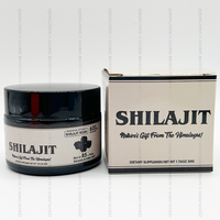 Résine de Shilajit Pur Original de Sibérie de Haute Qualité OEM, Pâte de Shilajit Végétalienne de l'Himalaya